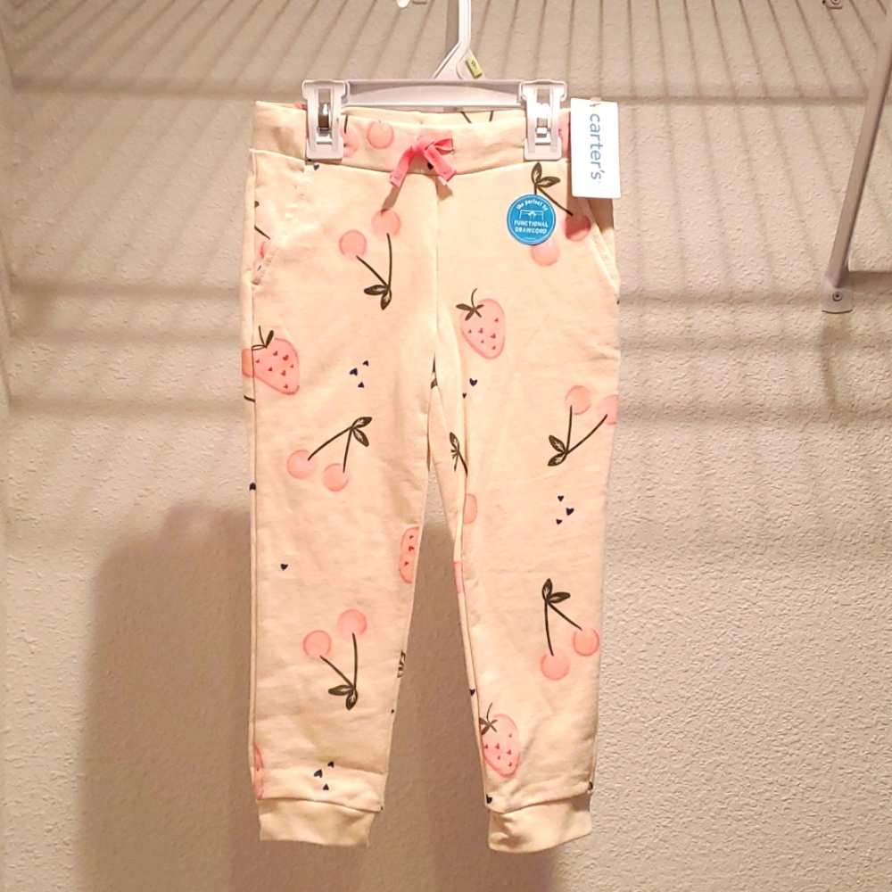 Carter's Fruit Sweatpants NWT